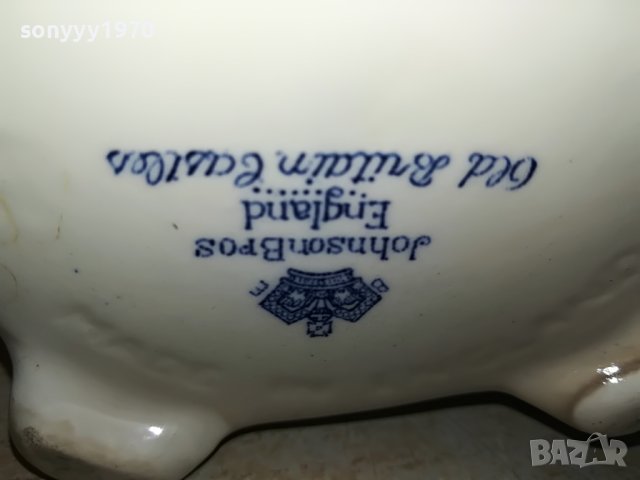 johnson bros england-порцелан ретро чайник-made in england 2504231706, снимка 13 - Антикварни и старинни предмети - 40484371