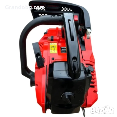 Немска Бензинова Резачка за Дърва WerkBull 30см + две вериги, снимка 5 - Други инструменти - 52421717