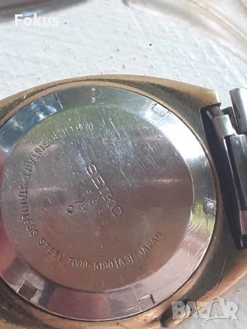 ЧАСОВНИК SEIKO 5 AUTOMATIC TV КОЛЕКЦИОНЕРСКИ, снимка 4 - Антикварни и старинни предмети - 53518899