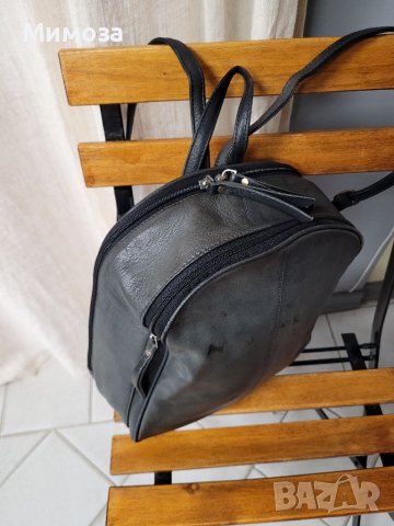 Gigi естествена кожа черна раница( 290€ в интернет), снимка 18 - Раници - 41384649