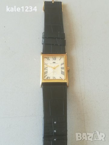 Швейцарски часовник Rhodenwald & Söhne. Swiss made. RONDA movement. Мъжки часовник. Позлата , снимка 9 - Мъжки - 41394824