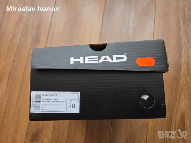 Чисто нови детски кожени обувки HEAD WINGFIELD, снимка 4 - Детски маратонки - 53123525