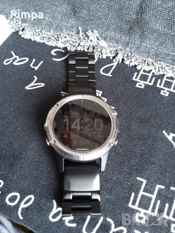 Garmin fenix 5 plus часовник, снимка 2 - Мъжки - 53605807