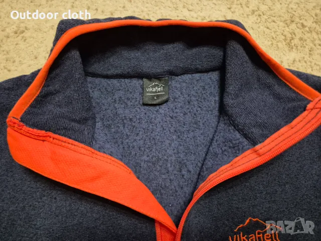 Vikafjell поларена блуза туризъм ски лов риболов бушкрафт , снимка 3 - Блузи - 49157068