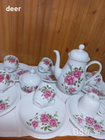 Баварски порцеланови чаши за чай или кафе, снимка 3 - Сервизи - 44387783