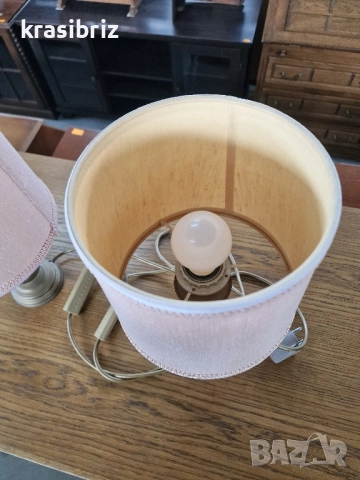 К-т Нощни Лампи-Месинг-2 бр. -внос от Германия! , снимка 4 - Настолни лампи - 52464244