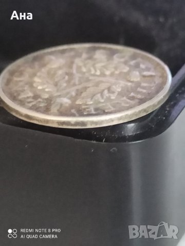 3 пени 1931 г сребро Великобритания , снимка 1