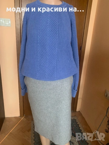 Дамски пуловер Massimo Dutti, размер  S/M, снимка 13 - Блузи с дълъг ръкав и пуловери - 53302651