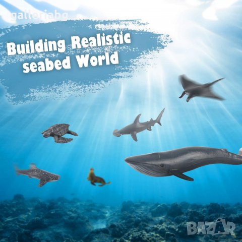 Фигурки на морски животни, снимка 5 - Фигурки - 35723585