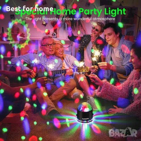 Диско светлини за партита, снимка 5 - Прожектори - 51056598