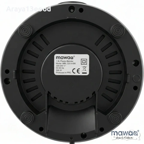mawaa® Блендер 500 W, 1,5 литра, снимка 8 - Блендери - 53734405