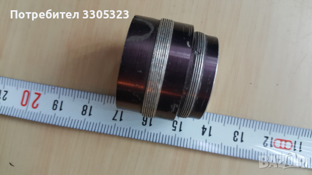 Обектив, окуляр, оптика, Carl Zeiss Jena Tessar 2,8/50 № 66, снимка 2 - Обективи и филтри - 36339125