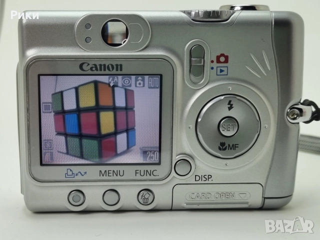 CANON PowerShot A 520 4MP Digital Camera 4xOptical Zoom , снимка 7 - Фотоапарати - 52742136