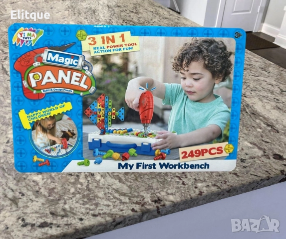 Детска мозайка,С винтоверт в куфар,249 части