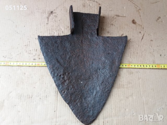 възрожденски кован лемиш, рало, плуг , снимка 10 - Антикварни и старинни предмети - 35789430