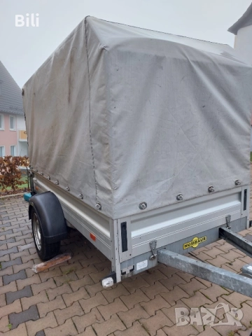 Немско ремарке Humbaur 750 кг, снимка 7 - Ремаркета - 52775417