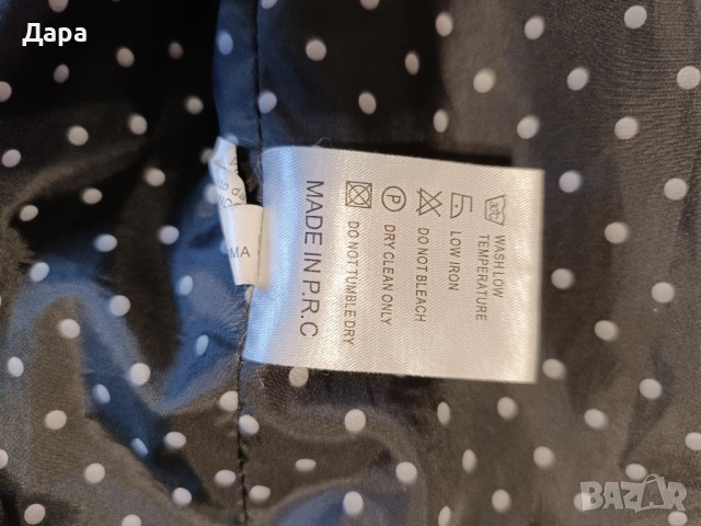 черно дамско кожено яке 42 N, снимка 9 - Якета - 52500725