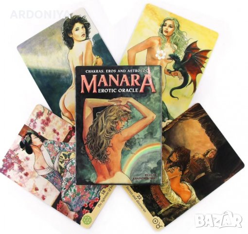 Manara Erotic Oracle - карти оракул, снимка 2 - Други игри - 39096212
