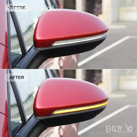 LED - мигачи за огледала за голф 7, снимка 6 - Аксесоари и консумативи - 48717587