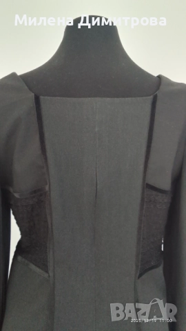 Дамска блуза с буфан ръкав ръчна изработка , снимка 12 - Блузи с дълъг ръкав и пуловери - 52487885