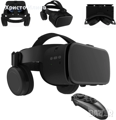 VR очила с вградени слушалки за виртуална реалност 