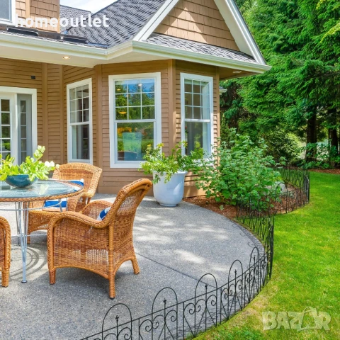 ПРОМОЦИЯ Модулна декоративна ограда за двор, 7 части ELEVENS A-HW89008, снимка 3 - Огради и мрежи - 50977262