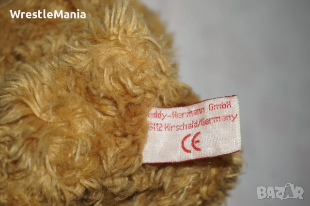 Vintage Рядко Колекционерско Мече Hermann Tedy Bear 24см , снимка 15 - Колекции - 52178366