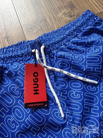 Страхотни мъжки къси шорти за плаж HUGO BOSS бански размер S,M, L,XL,2XL, 3XL една 60лв , снимка 9 - Бански - 50091615