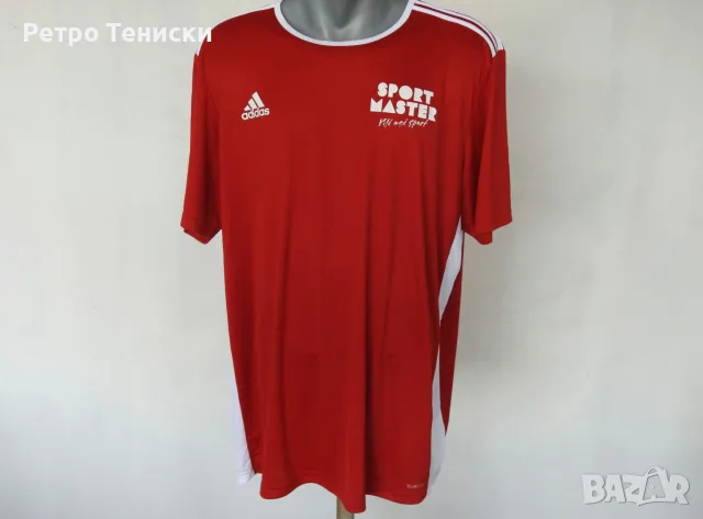 Тениска • adidas • червено • размер XXL • Мъже