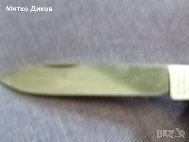 Швейцарско ножче 4 части ножче -отварачка -пенсета и халка рядко без луфт, снимка 7 - Ножове - 50517584