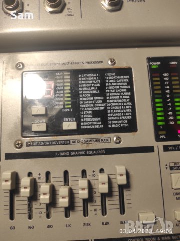 Смесител с усилвател , снимка 11 - Ресийвъри, усилватели, смесителни пултове - 40241302