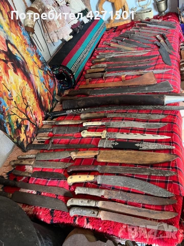 Чанове и ножове стари, снимка 13 - Други ценни предмети - 53837925