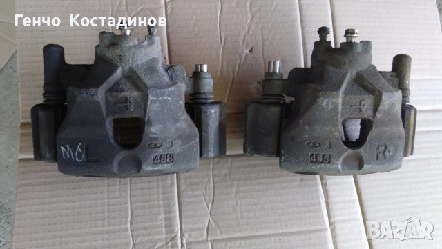 Продавам спирачни апарати , предни за Мазда 6  , 2-ка дизел 2004г.