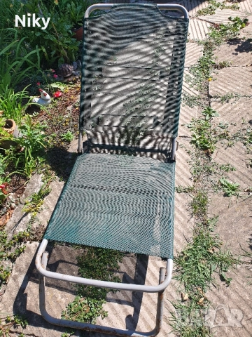 Шезлонг , снимка 2 - Градински мебели, декорация  - 51614204