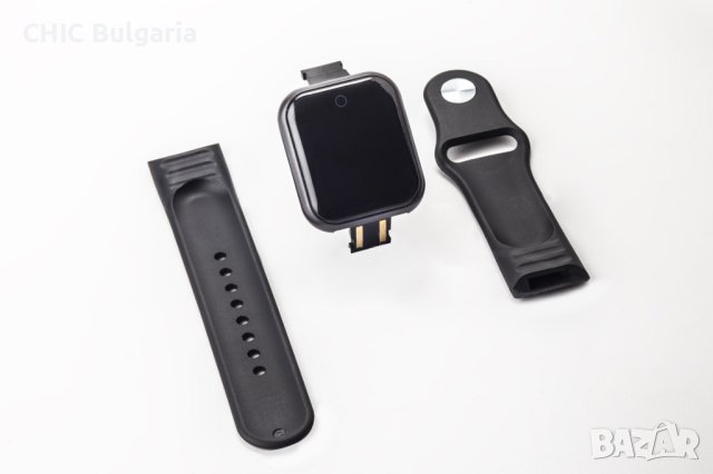 Смарт часовник (smartwatch) със силиконова каишка , снимка 3 - Смарт гривни - 41587964