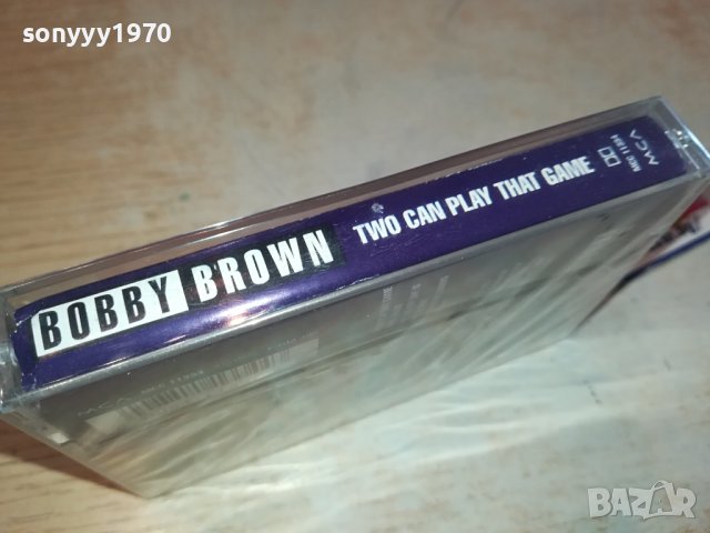 Bobby Brown ‎– Two Can Play That Game нова лицензна касета-NEW ORIGINAL TAE 0702241117, снимка 11 - Аудио касети - 44175439