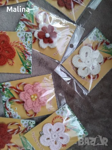 Мартенички, ръчна изработка, микс, снимка 5 - Декорация за дома - 48488770