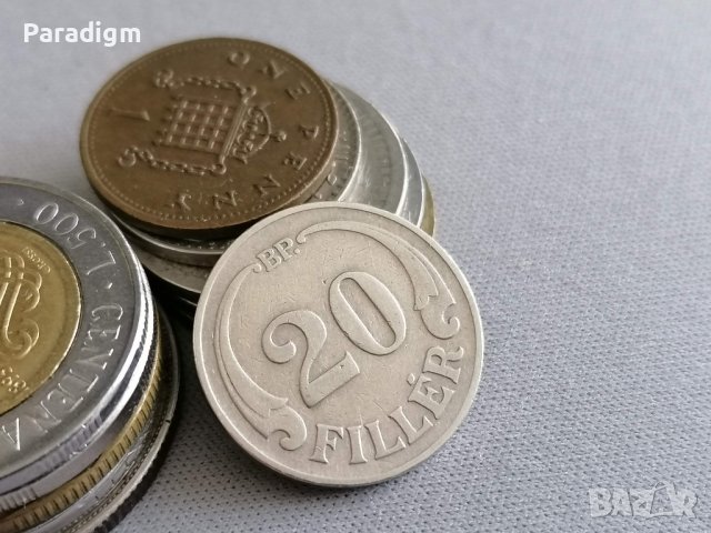 Монета - Унгария - 20 филера | 1926г., снимка 1 - Нумизматика и бонистика - 40954365