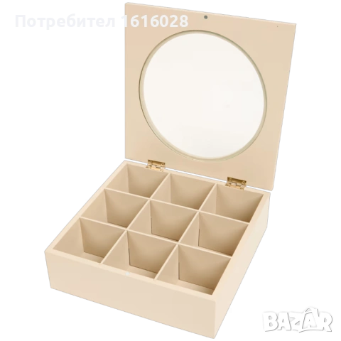 Голяма дървена кутия за чай,бижута,мъниста и др., снимка 9 - Други - 51307604