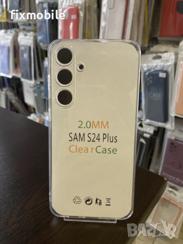 Samsung Galaxy S24 Plus Прозрачен силиконов гръб/кейс, снимка 1 - Калъфи, кейсове - 44553751