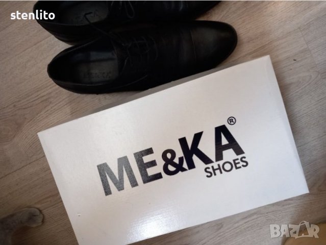 МЪЖКИ ОБУВКИ - ЕСТЕСТВЕНА КОЖА - ЧЕРНИ , снимка 15 - Официални обувки - 40626376