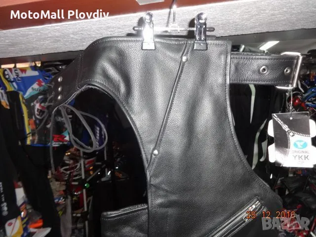 Гамаши телешки бокс нови чопър ретро мото мотор рокер кожа кожени, снимка 8 - Аксесоари и консумативи - 49175695