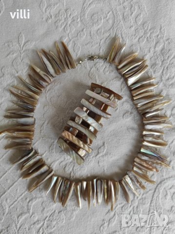 Седефено колие с гривна