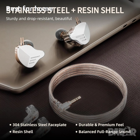 A20PRO мониторни слушалки за в ушите, IEM слушалки с хибридни драйвери , снимка 4 - Слушалки и портативни колонки - 53838310