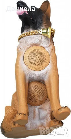 Безжична колонка CH-M233 "Куче" – с микрофон, USB зареждане и поддръжка на флаш памет, снимка 4 - Друга електроника - 50681684