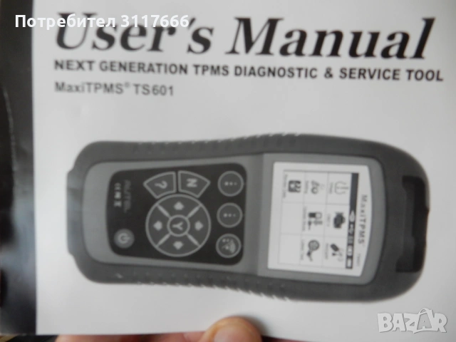 Autel MaxiTPMS TS601 - TPMS Diagnostic OBD II & Service Tool, снимка 3 - Друга електроника - 53631621
