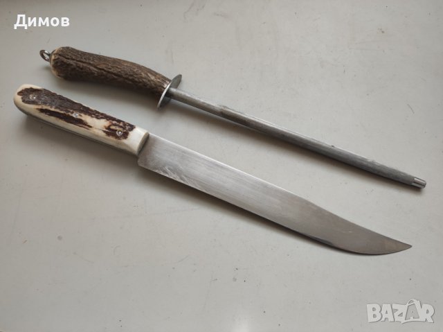 Sabatier Френски комплект нож масат Рог, снимка 4 - Прибори за хранене, готвене и сервиране - 44255886