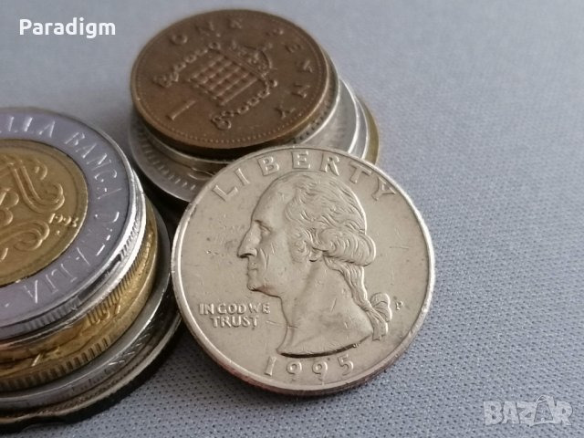 Монета - САЩ - 1/4 (четвърт) долар | 1995г., снимка 2 - Нумизматика и бонистика - 35924717