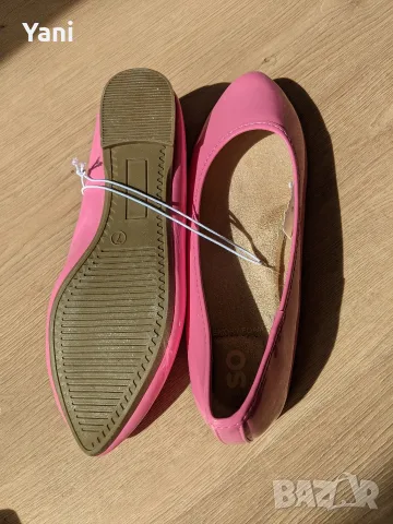 Нови SO Hitide Pointed Toe Flats - размер 37, снимка 2 - Дамски ежедневни обувки - 56228244