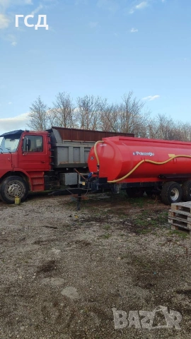 Цистерна за вода 10 тона Palazoglu двуосна тандемна цистерна. , снимка 3 - Ремаркета - 53710942